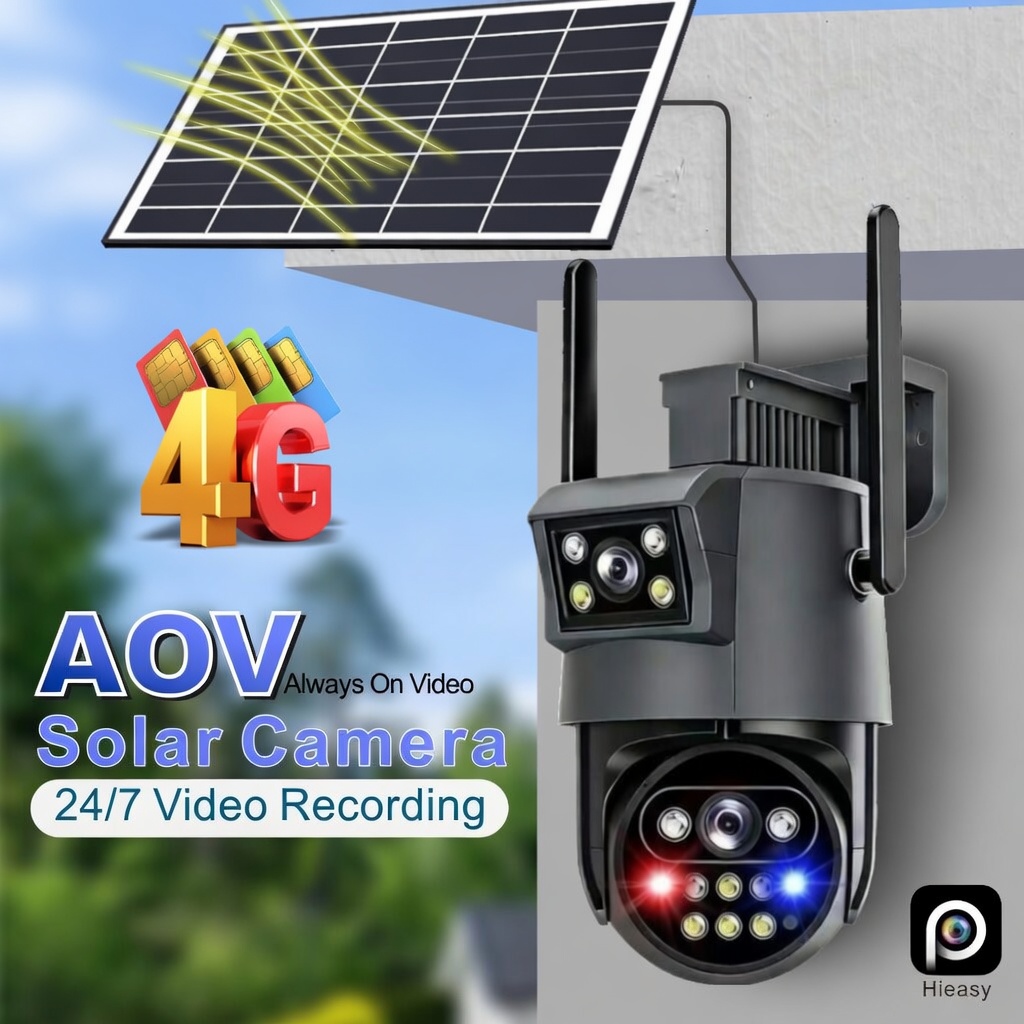AOV 4G Solar Camera